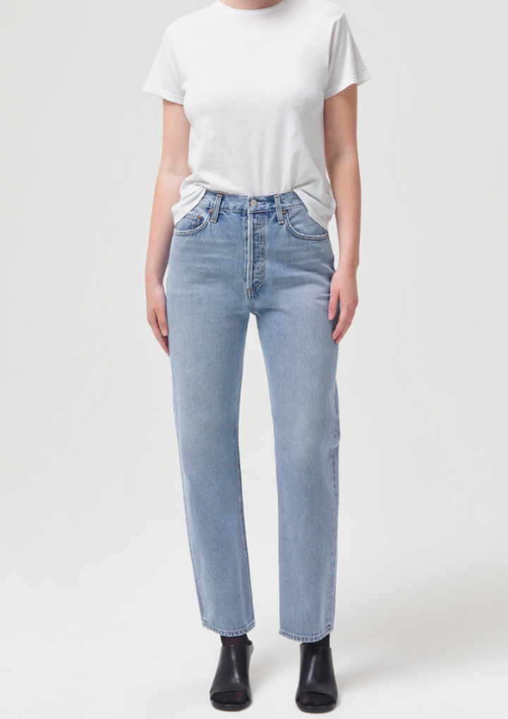 Agolde | 90's Pinch Waist High Rise Straight soundwave