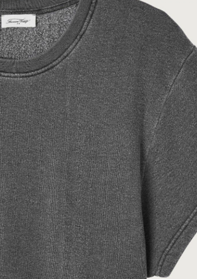 American Vintage | Dafstreet Sweat T-shirt Col Rond Carbone Vintage