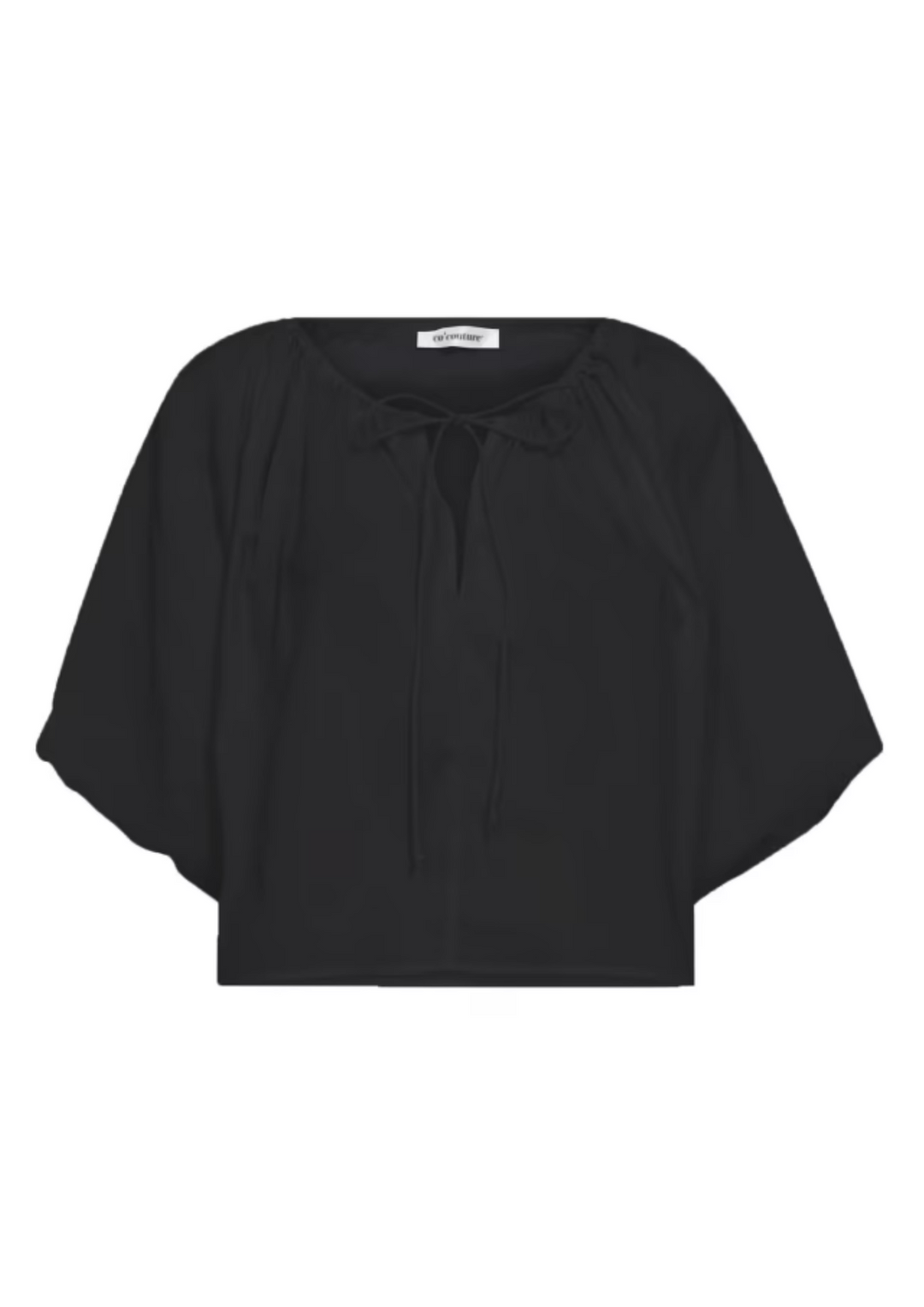 Co' Couture |  PrimaCC Puff Blouse Black