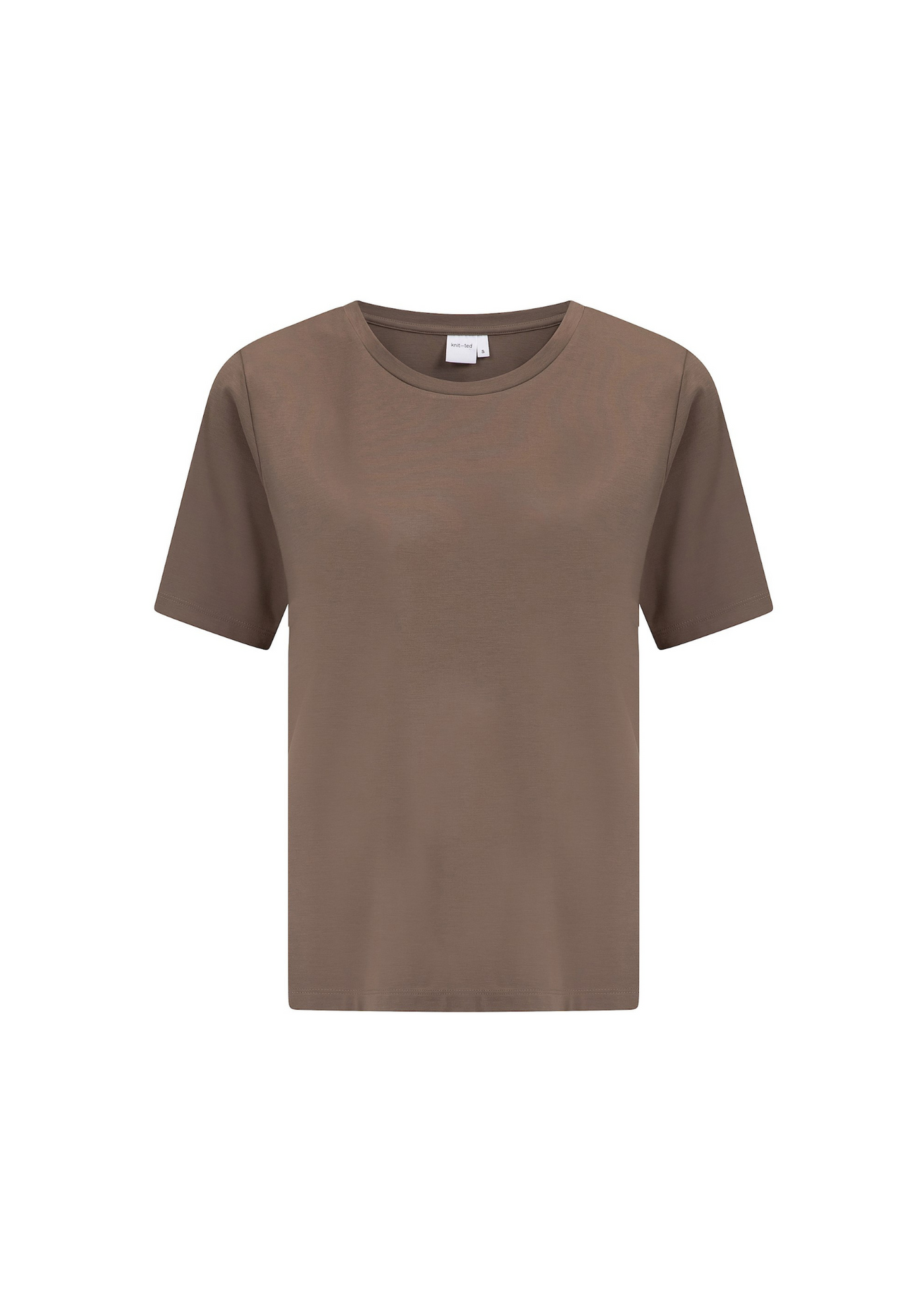 Knit-ted | Hazel T-Shirt Taupe