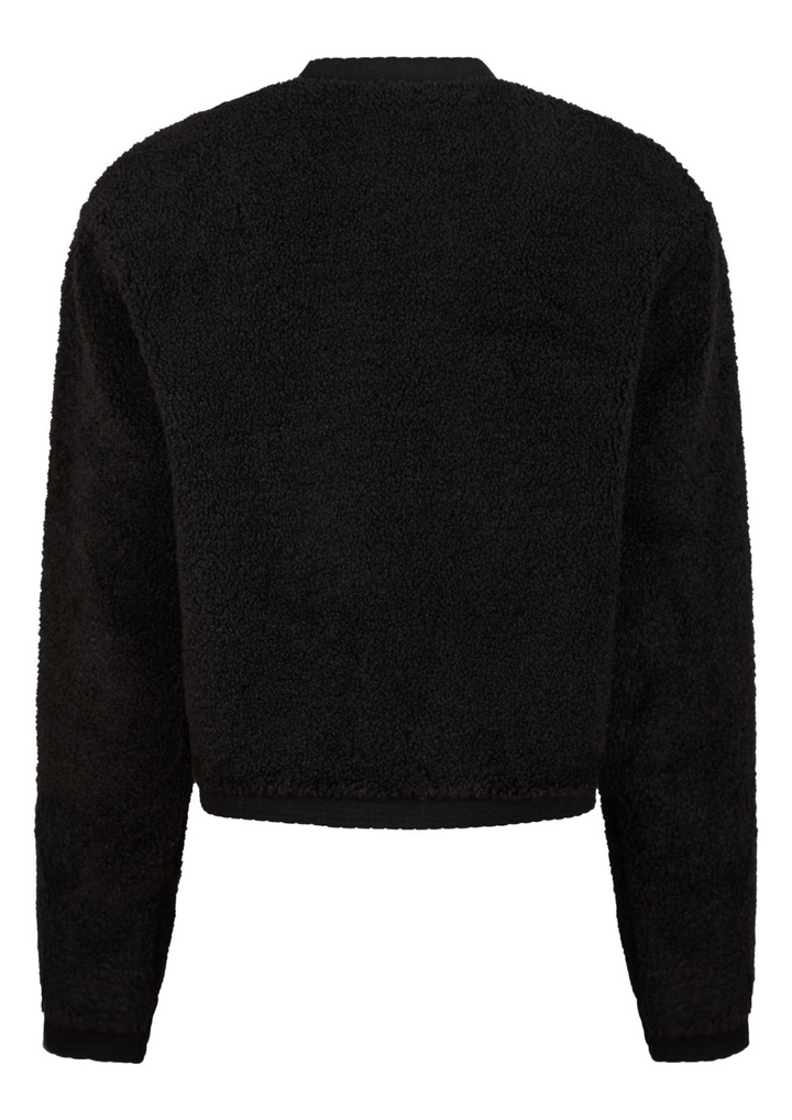 Neo Noir | Limo Fluffy Knit Cardigan