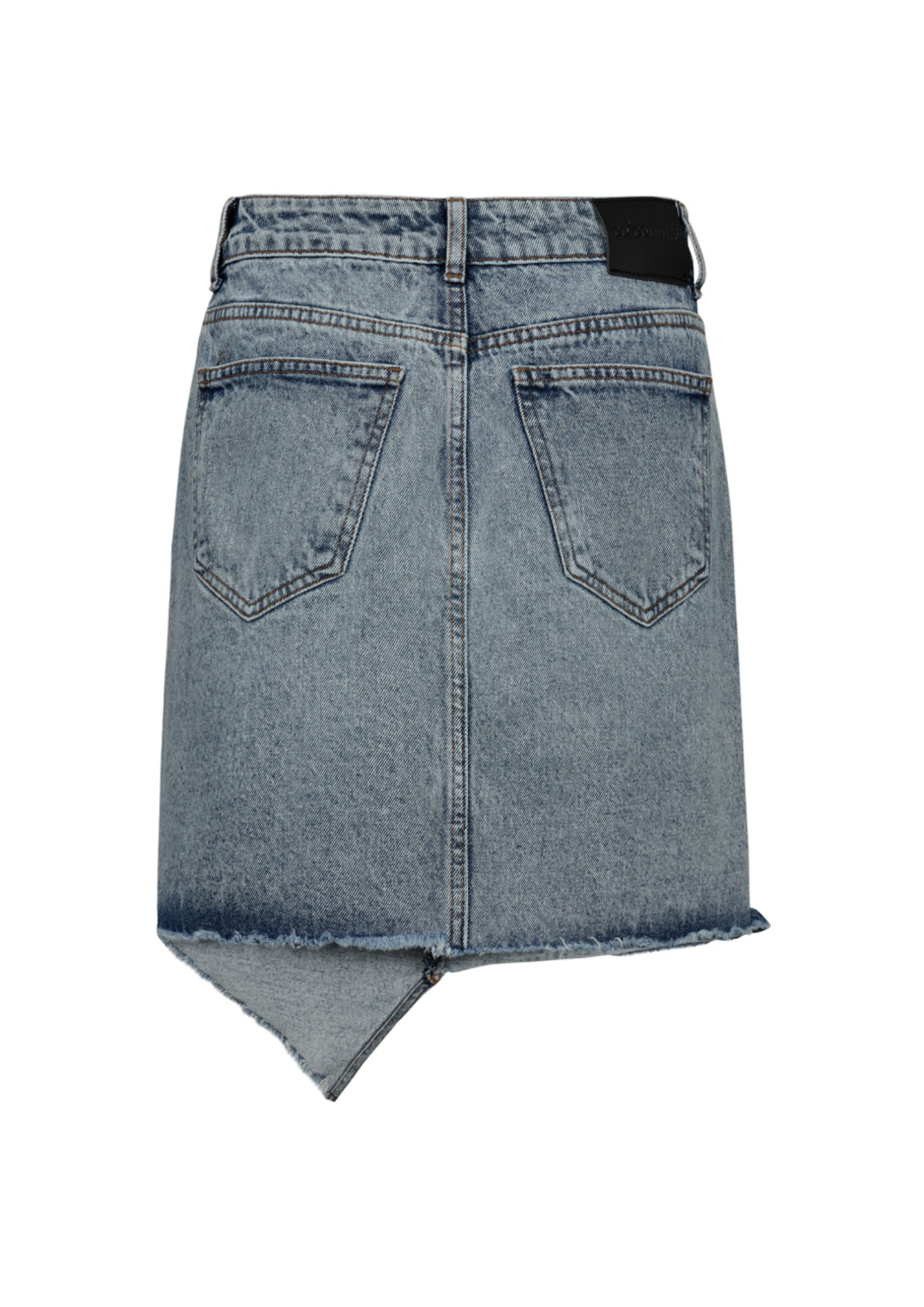 Co' Couture | DarinCC Asym Crop Skirt Denim Blue