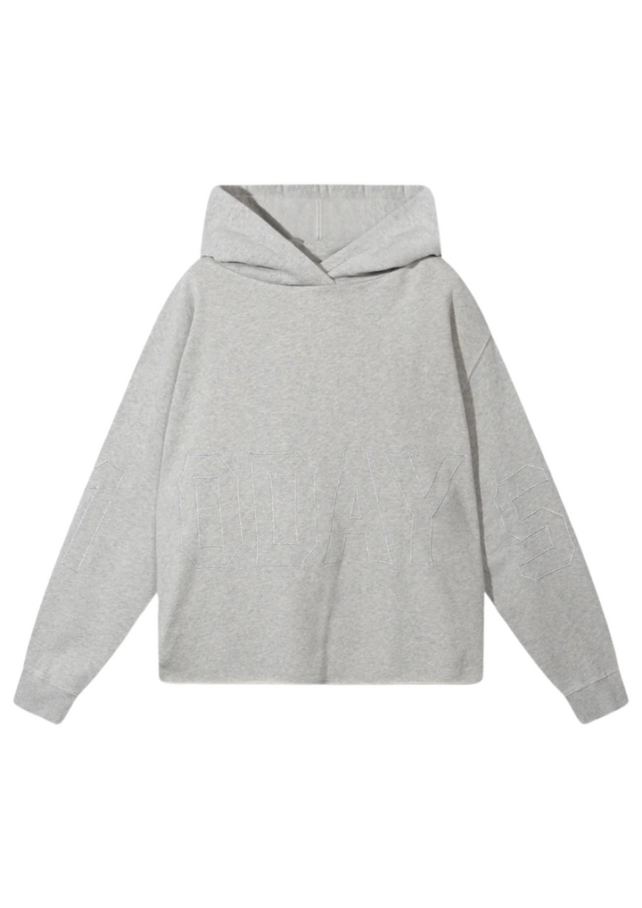 10 Days | Statement Hoodie Light Grey Melee