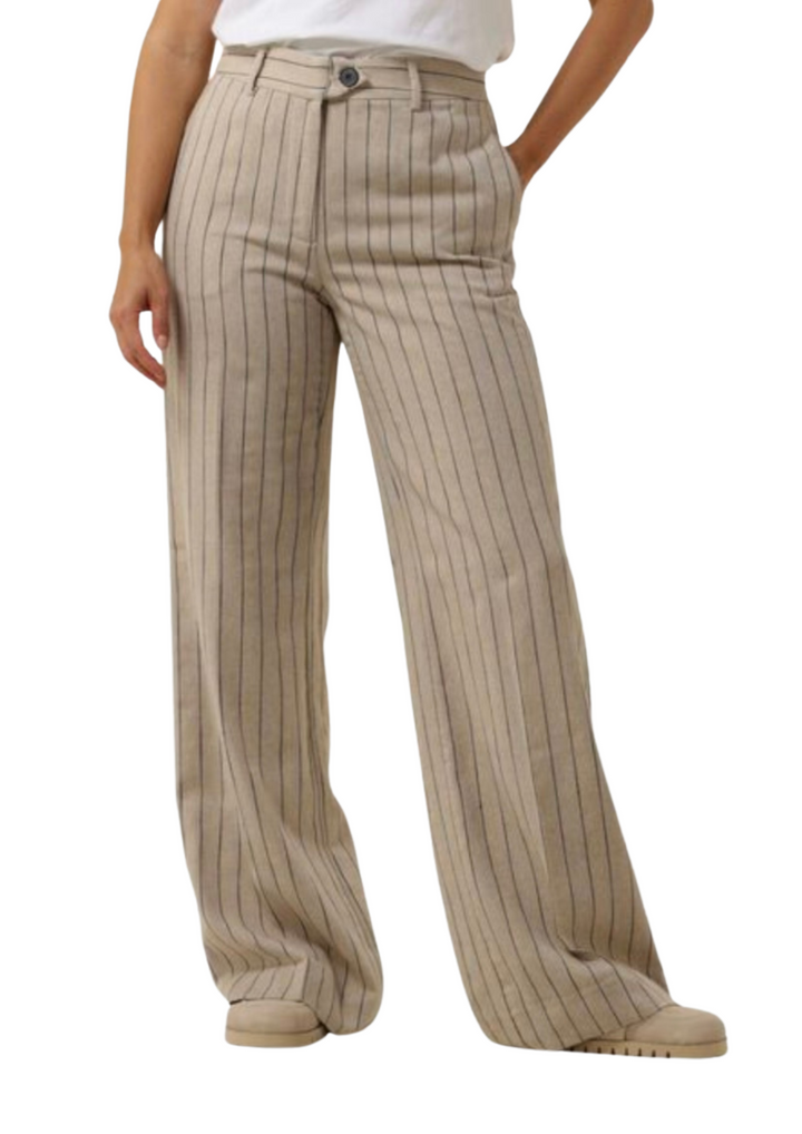 Co' Couture | LinenCC Pin Long Pants Sand