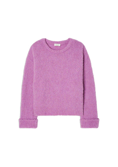 American Vintage | Zolly Pull ML Col Rond Lilas