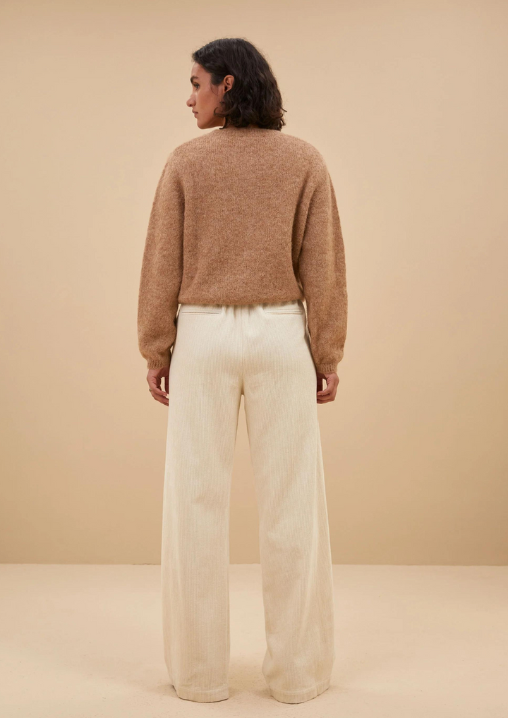 By Bar | Odin Cord Pants Sand Shell