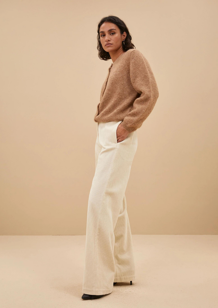 By Bar | Odin Cord Pants Sand Shell