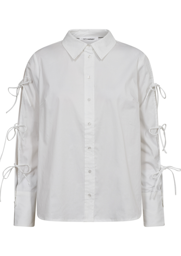 Co' Couture |  PoppyCC Tie Sleeve Shirt