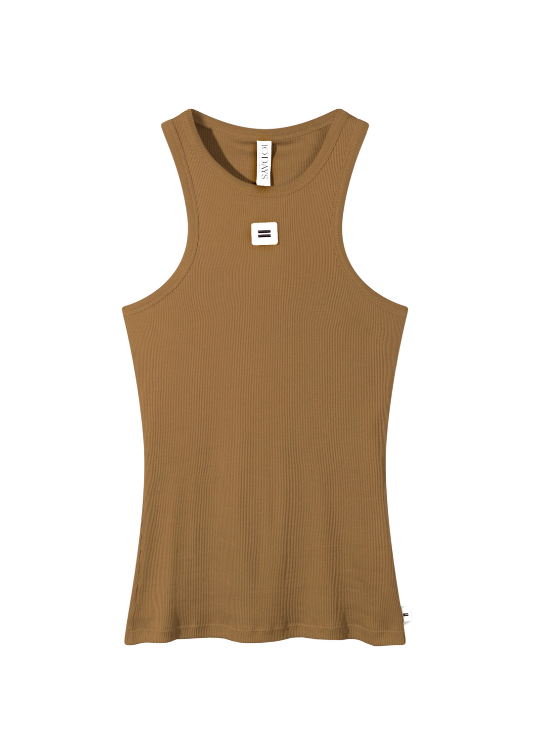 10 Days | Tank Top Rib Cedar Brown