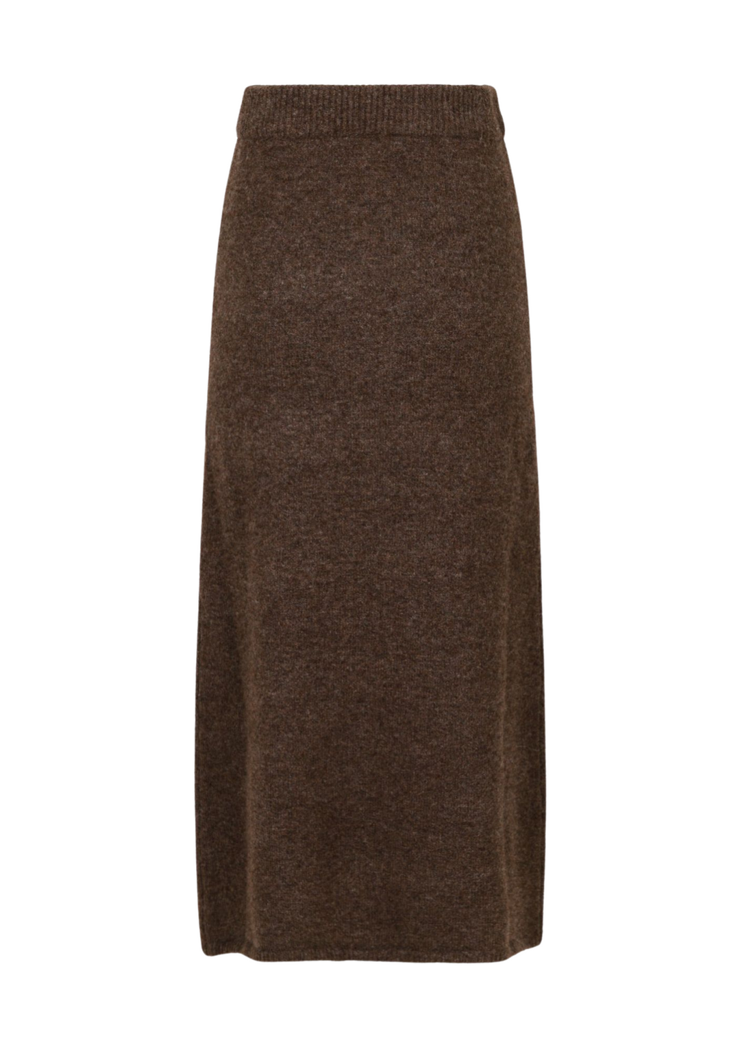 Neo Noir | Ashanti Knit Skirt Brown Melange