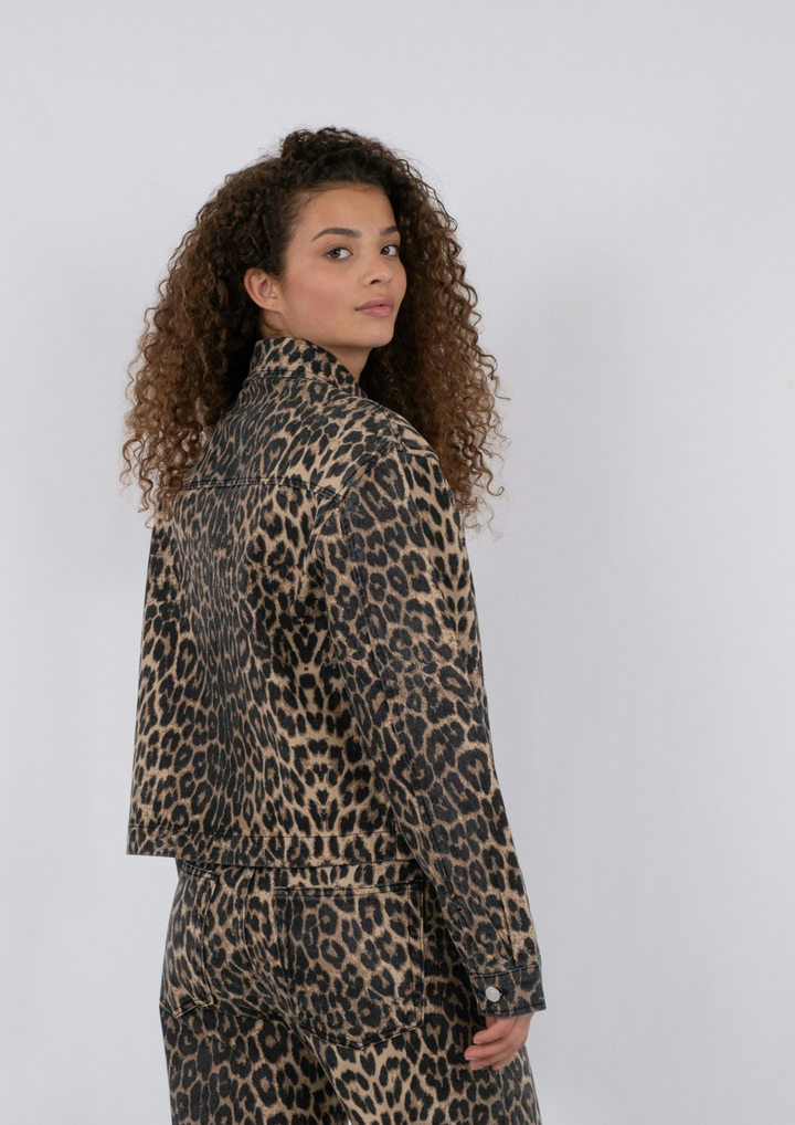 Neo Noir | Emilia Leopard Jacket