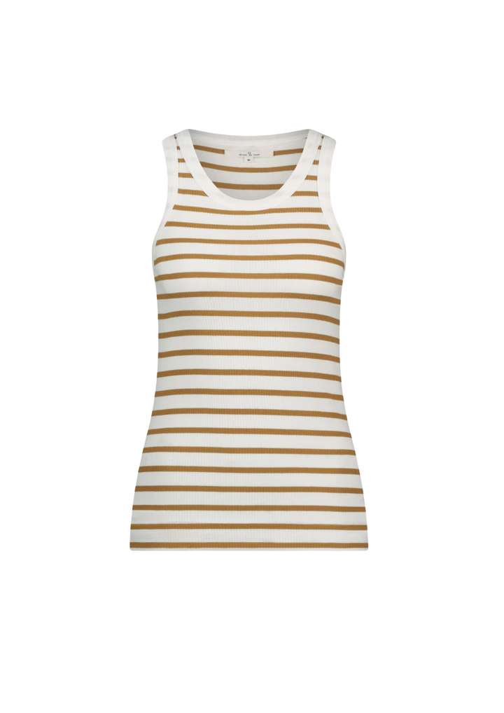 Circle Of Trust | Jada Top Stripe Bright White