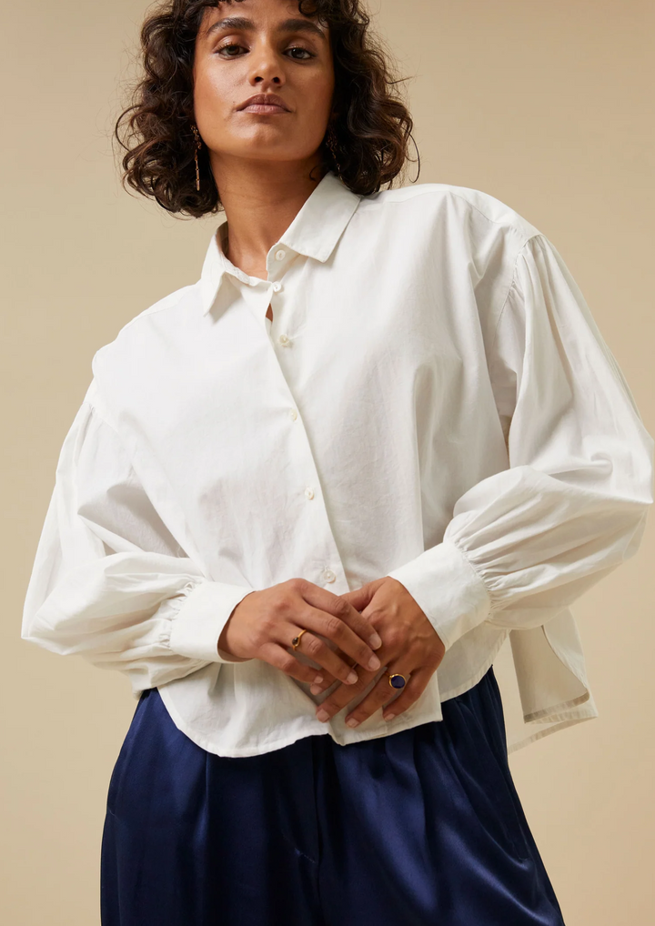 By Bar | Sarah Short Blouse White