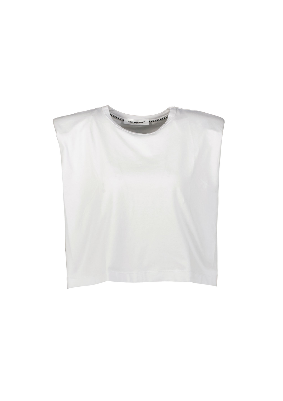 Co' Couture | EduardaCC Acid Crop Tee White