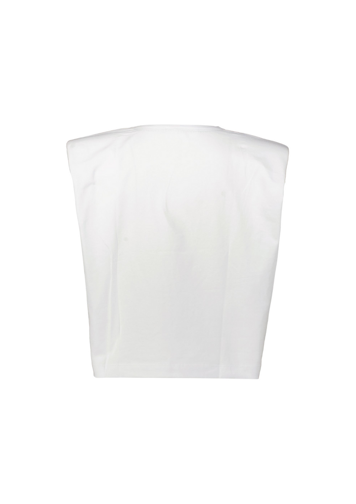 Co' Couture | EduardaCC Acid Crop Tee White