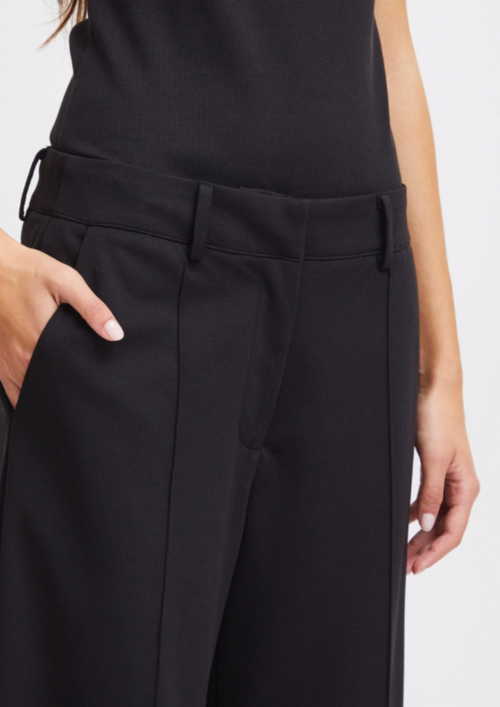 Ichi | Kate Sus Office Wide Pants Black