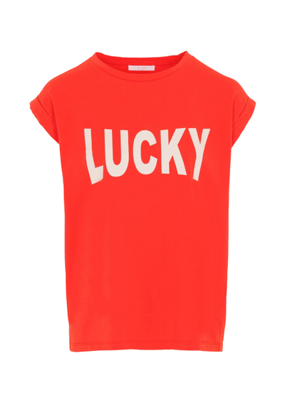 By Bar | Thelma Lucky Vintage Top Poppy Red
