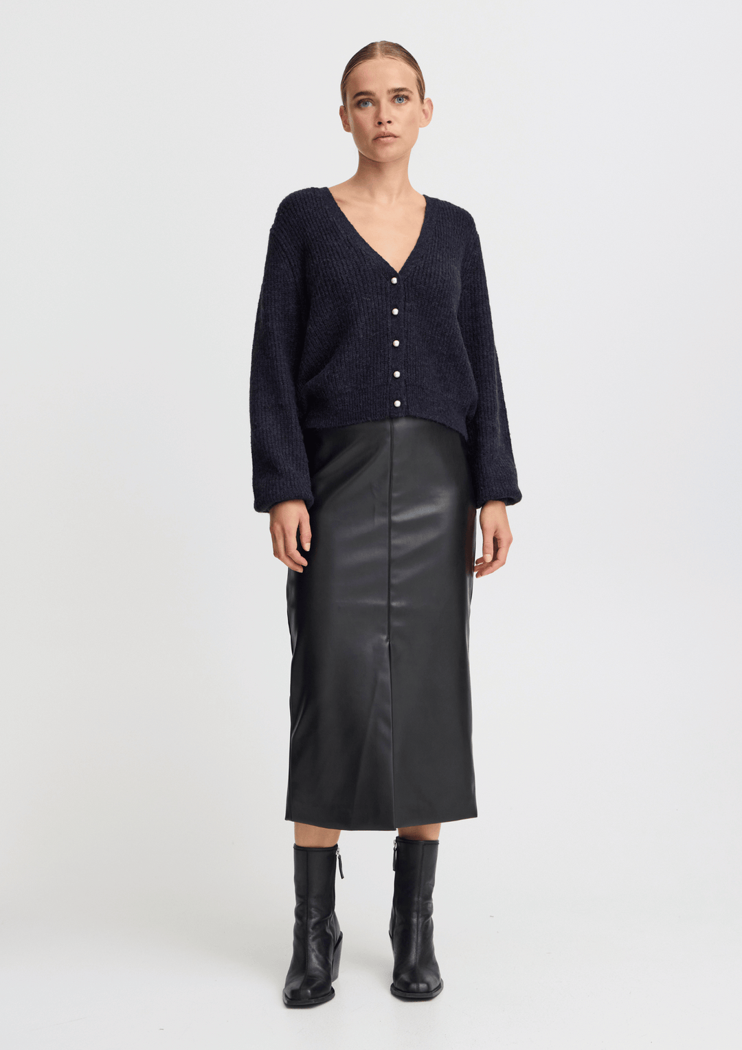 Ichi | Comano Skirt Black