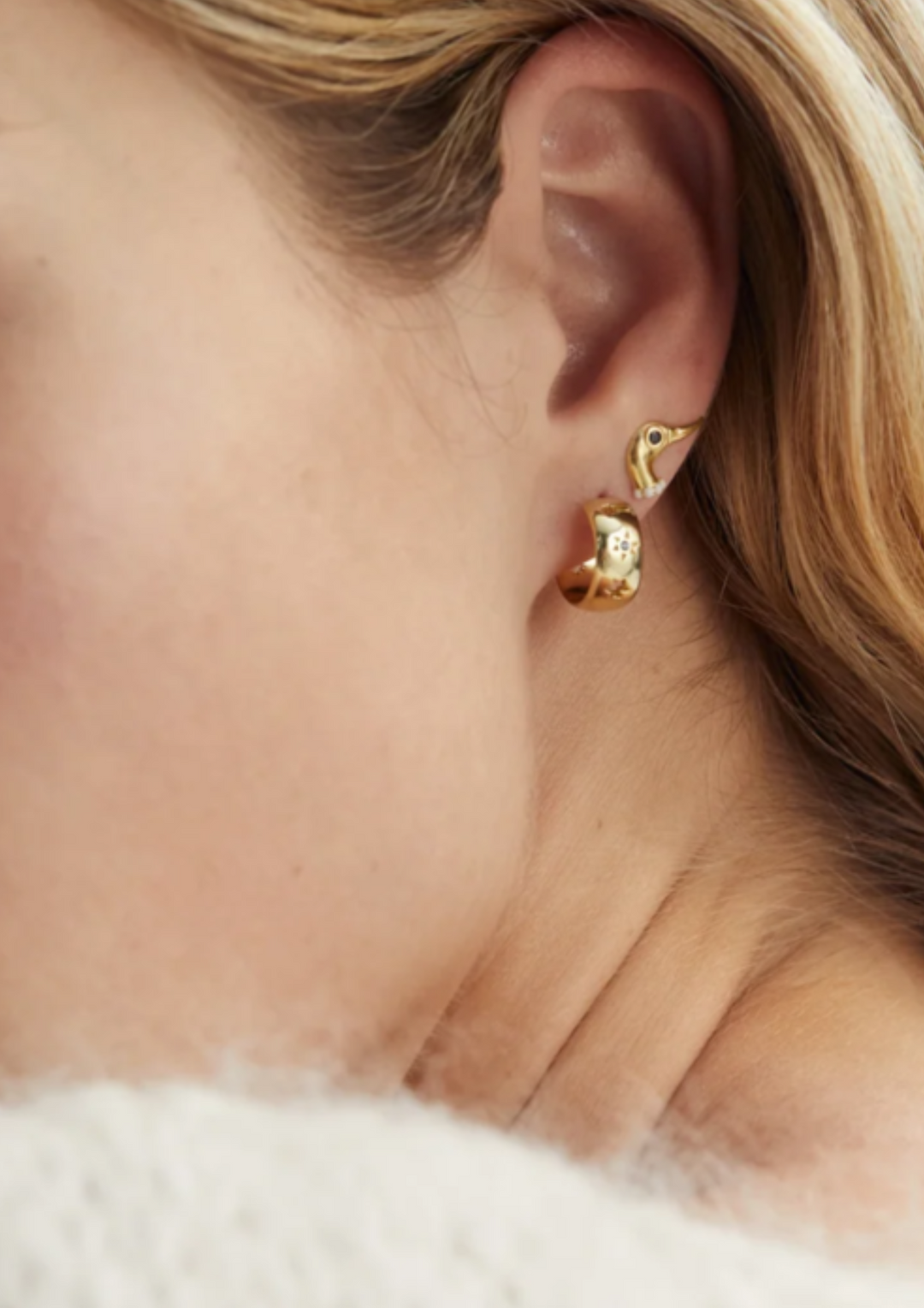 Anna Nina | Single Visiornary Earring