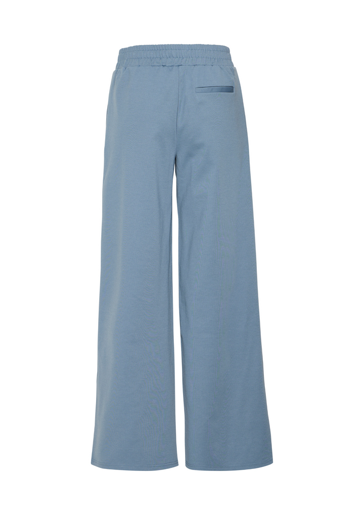 Ichi | Kate Sus Long Wide Pants Blue Mirage