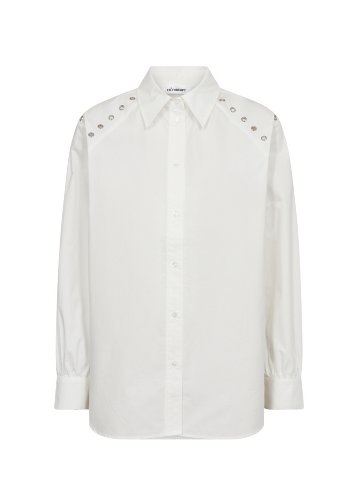 Co' Couture |  TrinaCC Eyelet Shirt