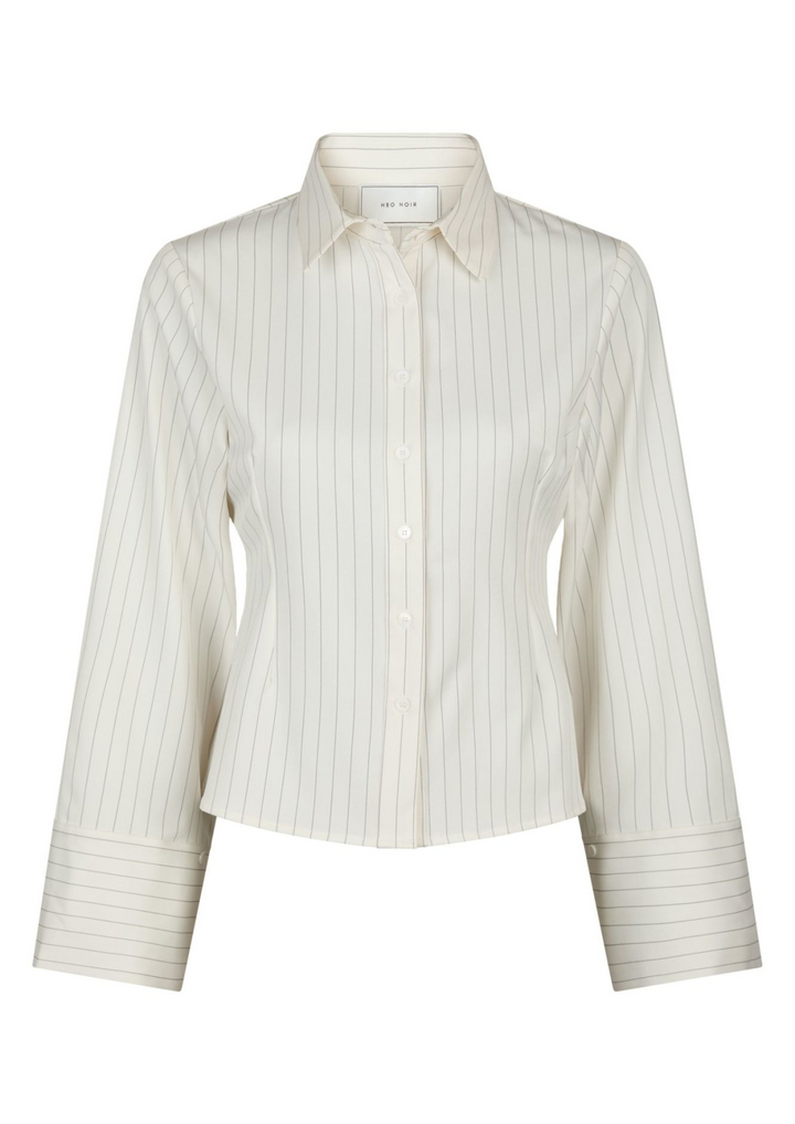 Neo Noir | Rosa Pinstripe Shirt