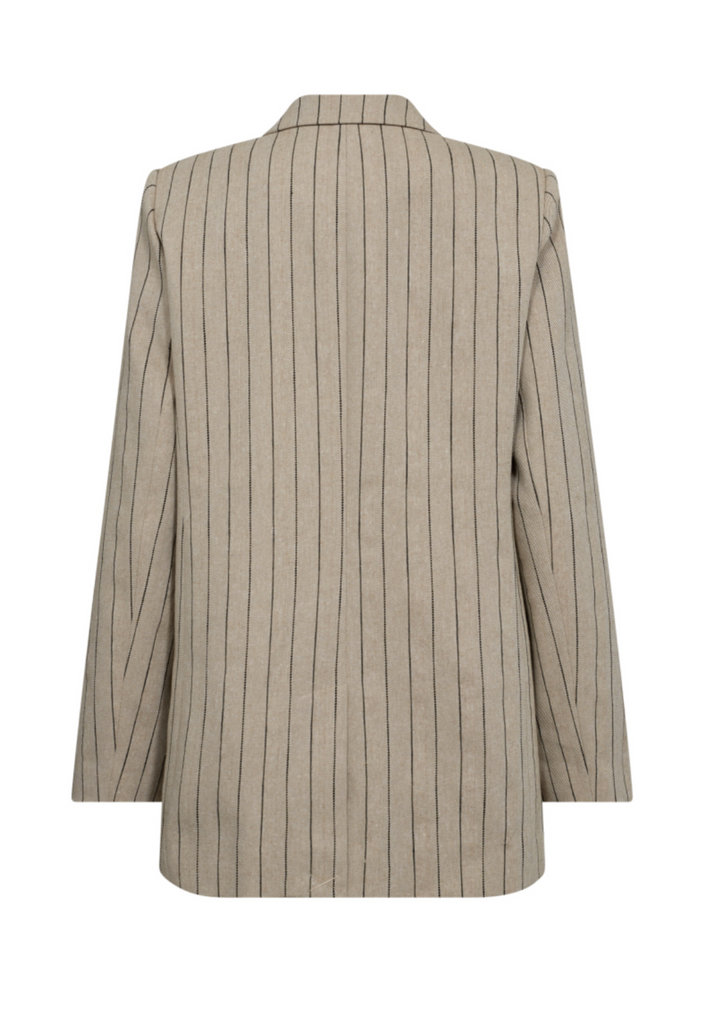 Co' Couture | LinenCC Pin Single Blazer Sand