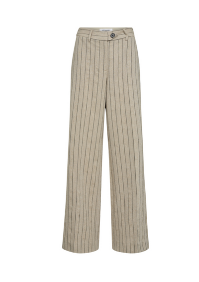 Co' Couture | LinenCC Pin Long Pants Sand