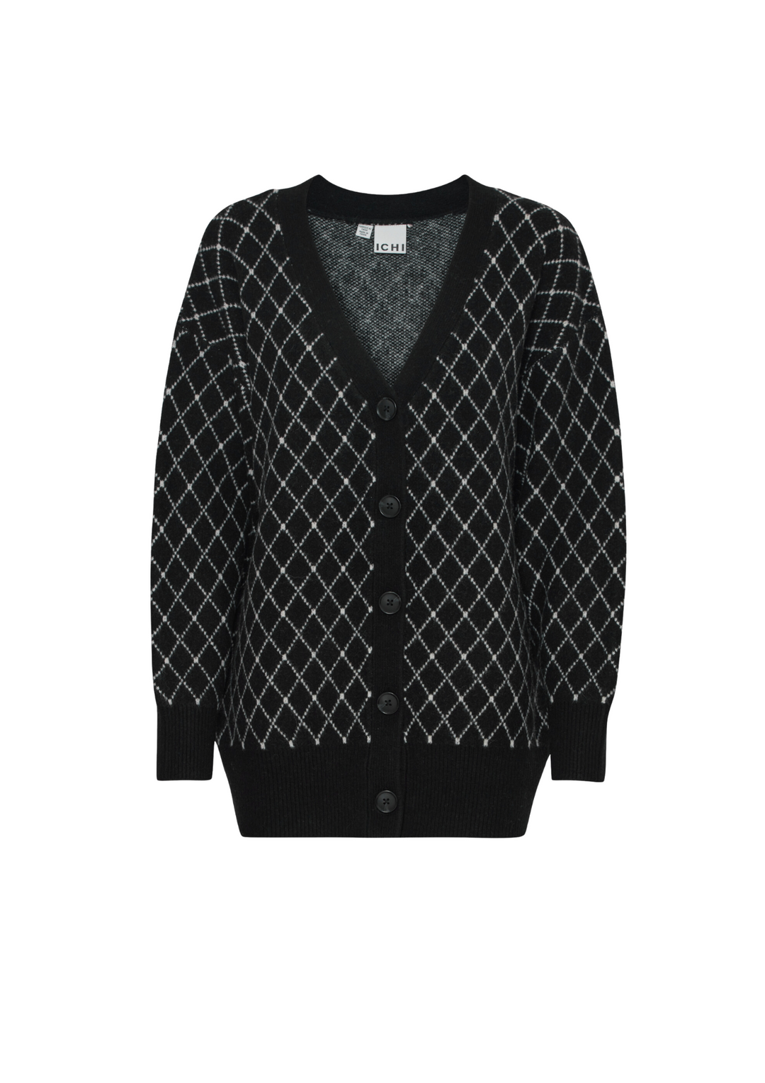 Ichi | Alvino Cardigan Black