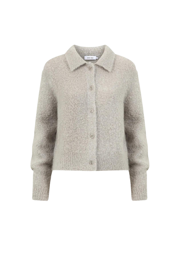 Knit-ted | Asa Cardigan Greige