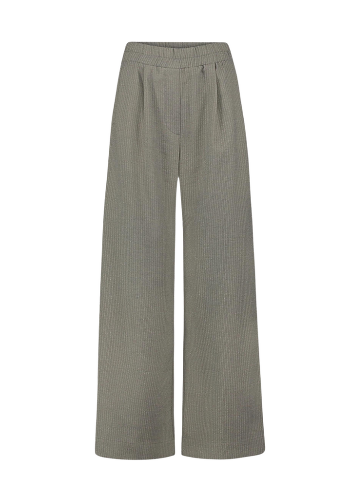 By Bar | Benji Stripe Pants Grey Melee