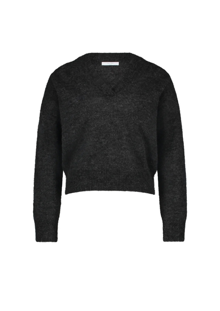 By Bar | Izzy Pullover Dark Grey Melee