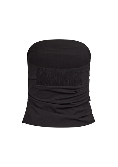 Co' Couture |CottonCC Strapless Top Black