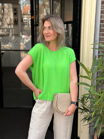 Absolute Cashmere | Louise Vert Fluo
