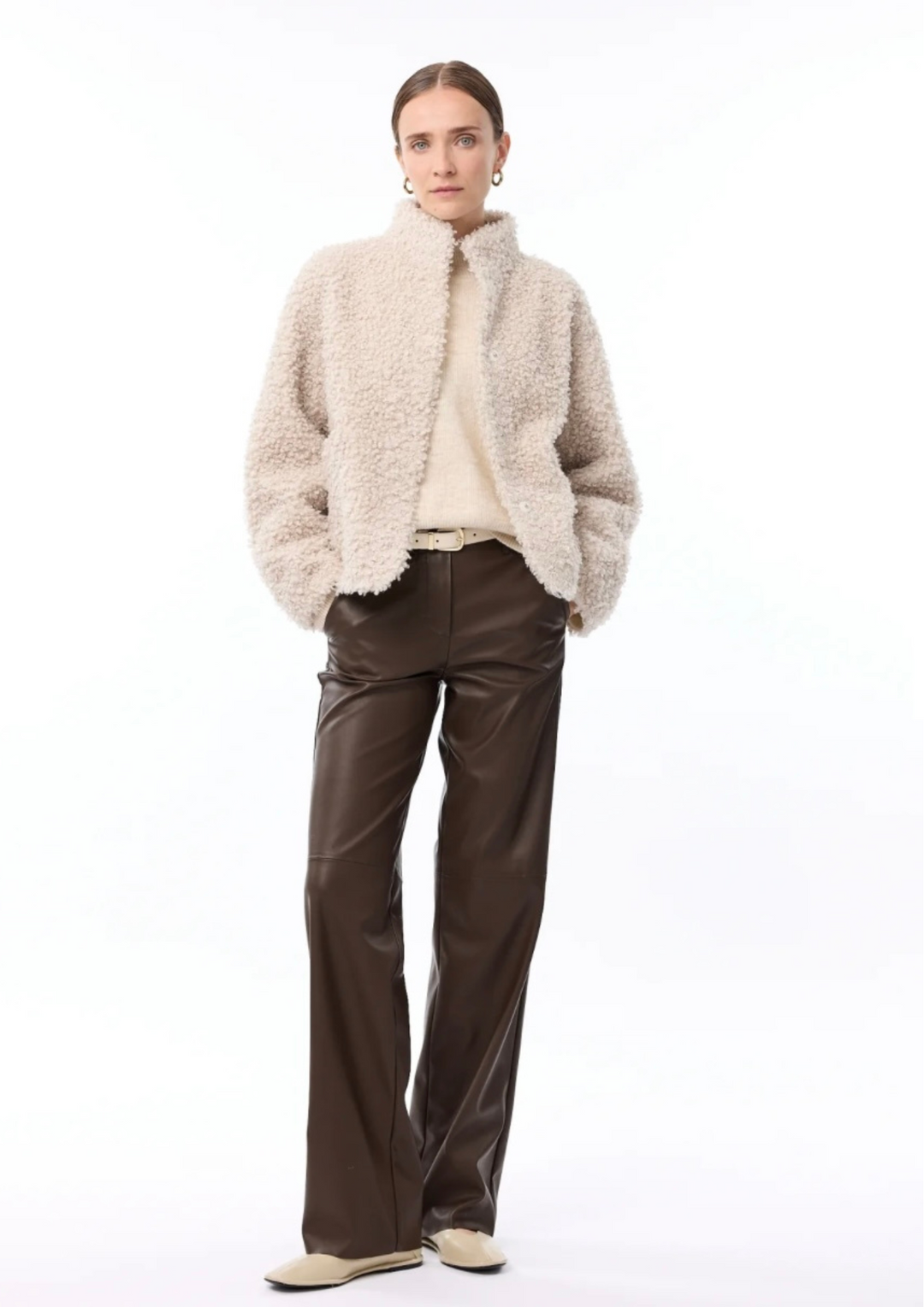 Knit-ted | Louise Jacket Oatmeal