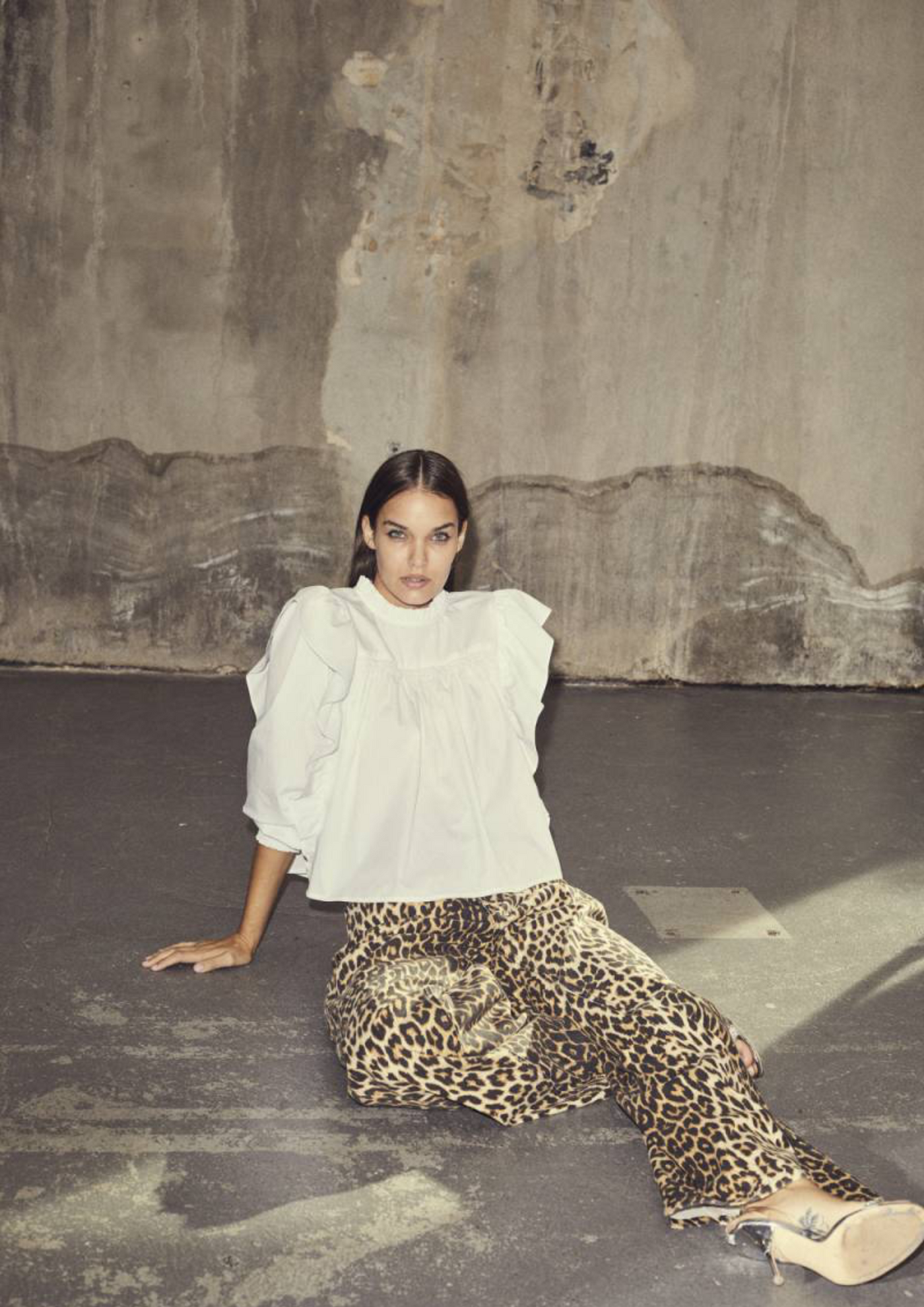 Co' Couture |  LeoCC Denim Panel Long Pant Khaki lengte vanaf 1.75
