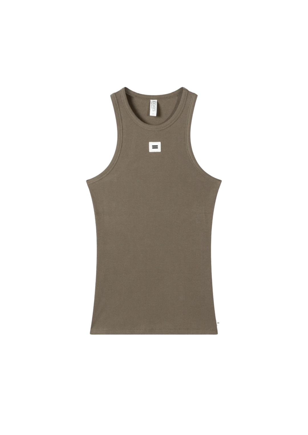 10 Days | Tank Top Rib Dark Moss